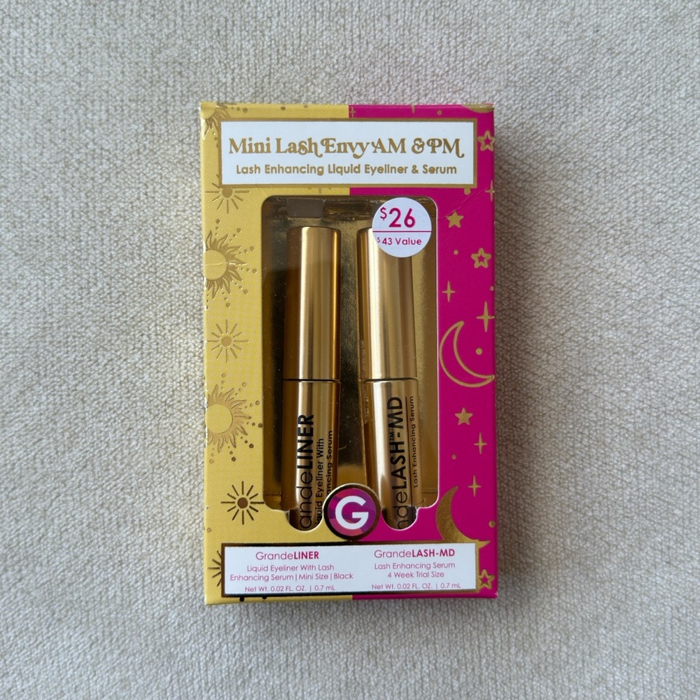 GRANDELASH SET - Mini Lash Enhancing Liquid Eyeliner and Serum